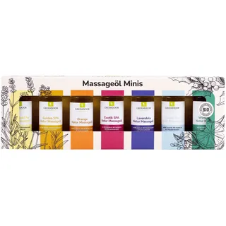 GREENDOOR Massageöl Sortiment als Minis 175 ml