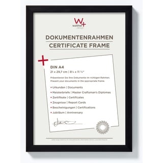 WALTHER+ DESIGN JK130B Bilder Wechselrahmen Papierformat: 20 x 15cm Schwarz