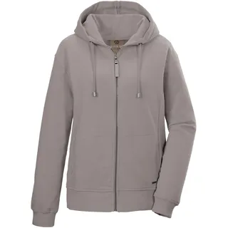 G.I.G.A. DX Damen Sweatjacke mit Kapuze/Kapuzenjacke GS 26 WMN SWT Jckt GOTS, dunkelstein, 40, 42945-000