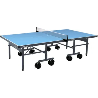 Joola Outdoor Tischtennisplatte Nova Pro Plus – wetterfest, klappbar, höhenverstellbar & mit Tischtennis Netz