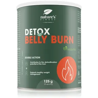 nature’s finest Natures Finest Detox Belly Burn Pulver mit Pflanzenextrakten 125 g