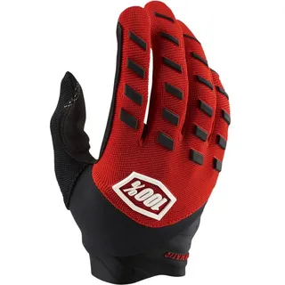 100percent Airmatic Offroad-handschuhe - Black / Red - L