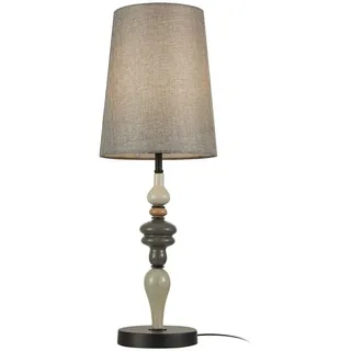 NEROM TB-22374A-BK Italux Nachttischlampe - Grau