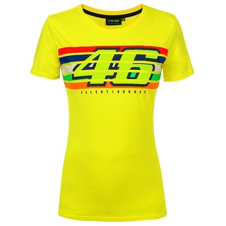 Valentino Rossi T-Shirts Classic,Frau,S,Gelb