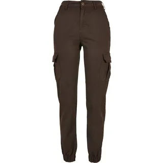 URBAN CLASSICS Ladies High Waist Cargo Pants 28