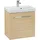 Waschtischunterschrank 1 Tür 53 x 51,4 x 38,4 cm Beige