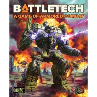 Catalyst Game Labs BattleTech | Miniatures | Game of Armored Combat 40th Anniversary | Base Game | Miniature Game | Catalyst Game Labs | Ages 14+ | Spiel auf Englisch