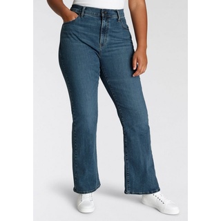 Levi's Levi's® Plus Bootcut-Jeans »725«, High Rise blau