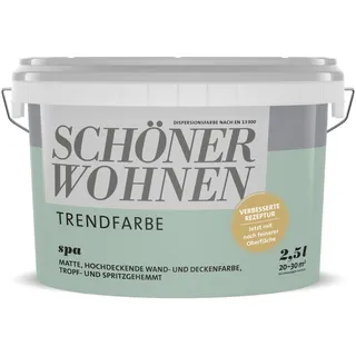 Schöner Wohnen Trendfarbe Spa Grün matt 2,5 l