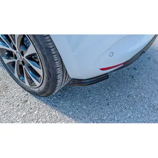 Motordrome Heckschürzenansätze (Ecken) kompatibel mit Renault Clio V 5-türer 2019- (ABS)