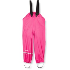 CareTec Unisex Kinder Rain Overall - Pu W/O Fleece Regenhose, Real Pink (546), 140 EU