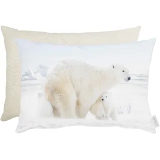 APELT Dekokissen »1418« Wendekissenhülle mit Füllung, 1 Stück, beige