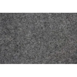 Rasenteppich Kunstrasen Premium hellgrau grau weich Meterware mit Drainage-Noppen, wasserdurchlässig (400x350 cm)