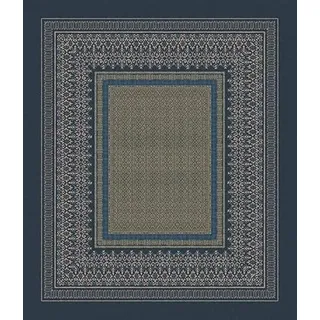 Bassetti Tischdecke Roccaraso B1 aus 100% Baumwolle in der Farbe Blau, Maße: 140cm x 170cm, 9324143