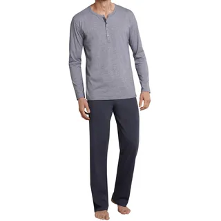 Schiesser Herren Langer Schlafanzug Pyjama Lang - 159633