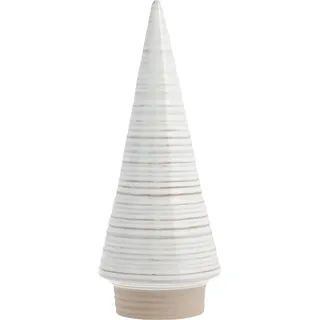 Storefactory Tannenbaum GRANAS L weiß | 9x9x24cm - Beige