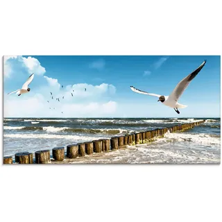 Artland Glasbild »Ostsee« Gewässer 1 Stk. tlg. in verschiedenen Größen, blau