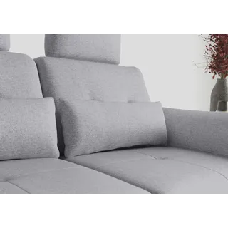 Sofakissen SIT & MORE "Göteborg", silber, B:65cm H:25cm, Polsterauflagen, Sofakissen