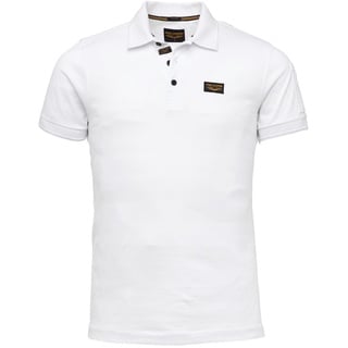 PME Legend Poloshirt, mit Logostickerei PME LEGEND weiß