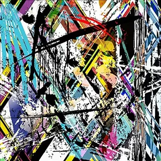 Homemania Teppich, Bedruckt, Trend Patchwork, 8 Zusammenfassungen, rutschfest, für Wohnzimmer, Schlafzimmer, Mehrfarbig aus Polyester, Baumwolle, 100 x 150 cm