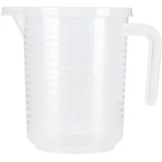 Kunststoff-Messbecher,Klarer Kunststoff-Messbecher,Küchen-Messbecher,Backen-Messbecher,Messbecher mit Deckel