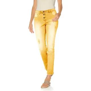 Heine Boyfriend-Hose, gelb