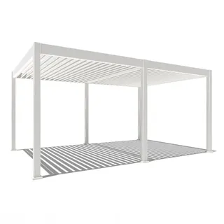 Weide E-Deluxe 3,6 x 5,3 m Weiß