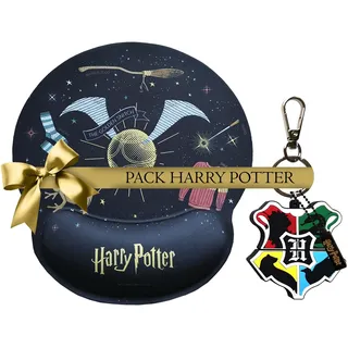 WONDEE Harry Potter Geschenk-Set, USB-Stick, 32 GB, Original Hogwarts + ergonomisches Harry Potter-Mauspad – Originelle Harry Potter-Fans, Disney Merchandising