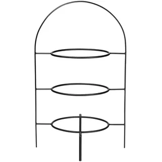 Asa Selection Etagere 3-stufig 27x49cm schwarz