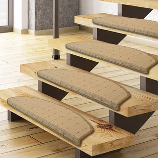 Stufenmatte Rapido Halbrund oder Rechteckig Erhältlich in 4 Farben Treppen