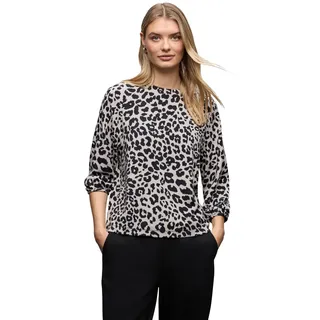 Damen Gemustertes Jacquard Shirt