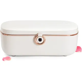 Bella Epoca: Tragbare Elektrische Wärmebox - Elegante Wärmende Lunchbox. Elektrische Lunchbox mit 2 Fächern und Wärmebehälter aus Edelstahl (1L / 45W / 220V)