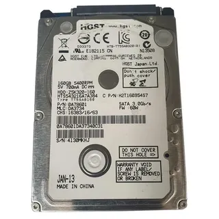 Neu Zertifiziert 6.3cm Interne Festplatte SATA 3Gb/S , 160GB - Hitachi