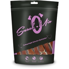 SnackOMio - Premium Kausnack für Hunde - Schmackhafte Hühnchen Kauknochen, 120g, 1er Pack (1 x 0,12kg)