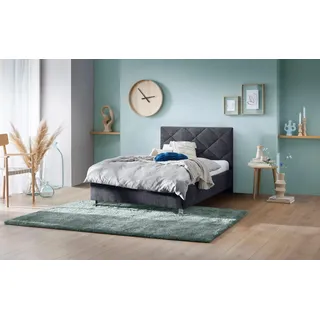Westfalia Schlafkomfort Padua 210 x 200 cm Schwarz