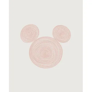 Komar Bild »Pink Curls« Natur 1 Stk. tlg. Wandbild zur Dekoration im Kinderzimmer - ohne Rahmen, rosa