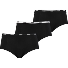 Bild von Damen Iconic Hipster / Mini Shorts / String - 3er Pack Mini Short Schwarz M