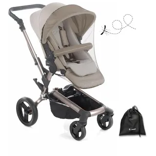 Jané Moskitonetz für Kinderwagen, Buggys, Tragetaschen und Babyschalen, Universale Passform, Gute Sichtbarkeit, Insektenschutz, inkl.Tragetasche