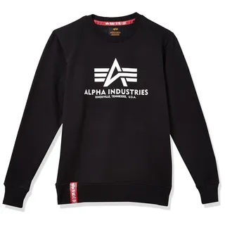 Alpha Industries Basic Sweatshirt Schwarz 3XL
