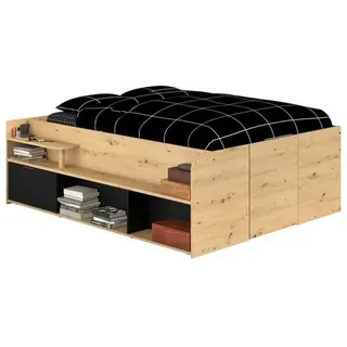 Parisot Hochbett Parisot Travel 2 140 x 200 cm Spanplatte weiß