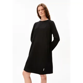 MAARILIANA LANGÄRMLIGES JERSEYKLEID | LENZINGTM ECOVEROTM Viskose-Mix - schwarz (XS)