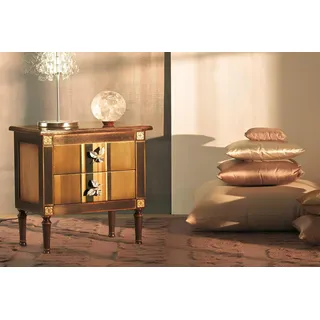 Klassisch Nacht Tisch Kommode Beistell Tische Konsolen Konsole Neu Schlafzimmer - Braun