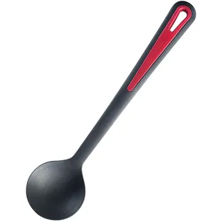Westmark Gallant Plus Kochlöffel Hitzebeständig bis 270 °C 31,5 cm Schwarz/Rot