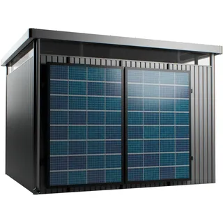 Biohort PV-Montage-Vorbereitung für Gerätehaus Neo