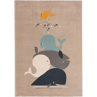 Lytte Kinderteppich Fabius Beige 120x170 cm - Teppich für Kinderzimmer