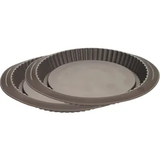 Lurch 585007 Flexiform Obstboden 2er Set / 2 Backformen aus 100% BPA-freiem Platin Silikon, 28cm