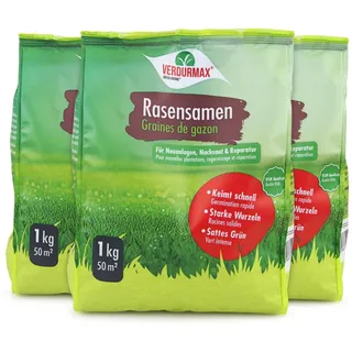 verdurmax® 3x 1 kg VERDURMAX® Rasensamen