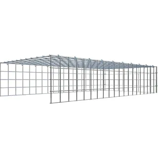 Gabiona C-Ring-Gabione-Anbaukorb Typ 4 20 x 100 x 50 cm Maschenw 5 x 5 cm