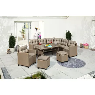 Konifera »Keros Premium« (20-tlg) Gartenlounge-Set