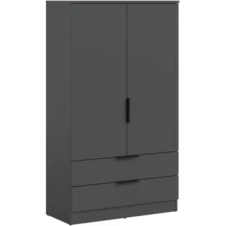 Möbel Boss Wäscheschrank Kopenhagen 80 x 140 x 37 cm Grau